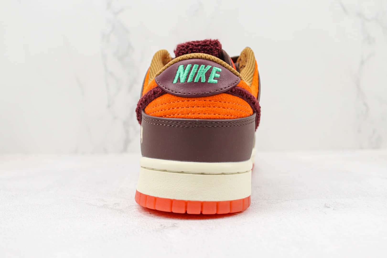 耐克Nike Dunk Low Year of the Rabbit纯原版本低帮DUNK兔年成都限定棕橙色板鞋 莆田天花板DUNK系列 货号:FD4203-661