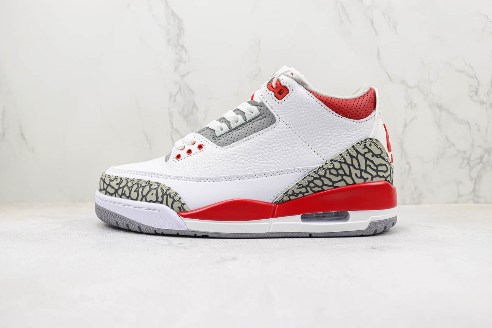 乔丹Air Jordan 3 OG “Fire Red”纯原版本AJ3火焰红篮球鞋 莆田天花板AJ系列 (ID:95974) - 图片1