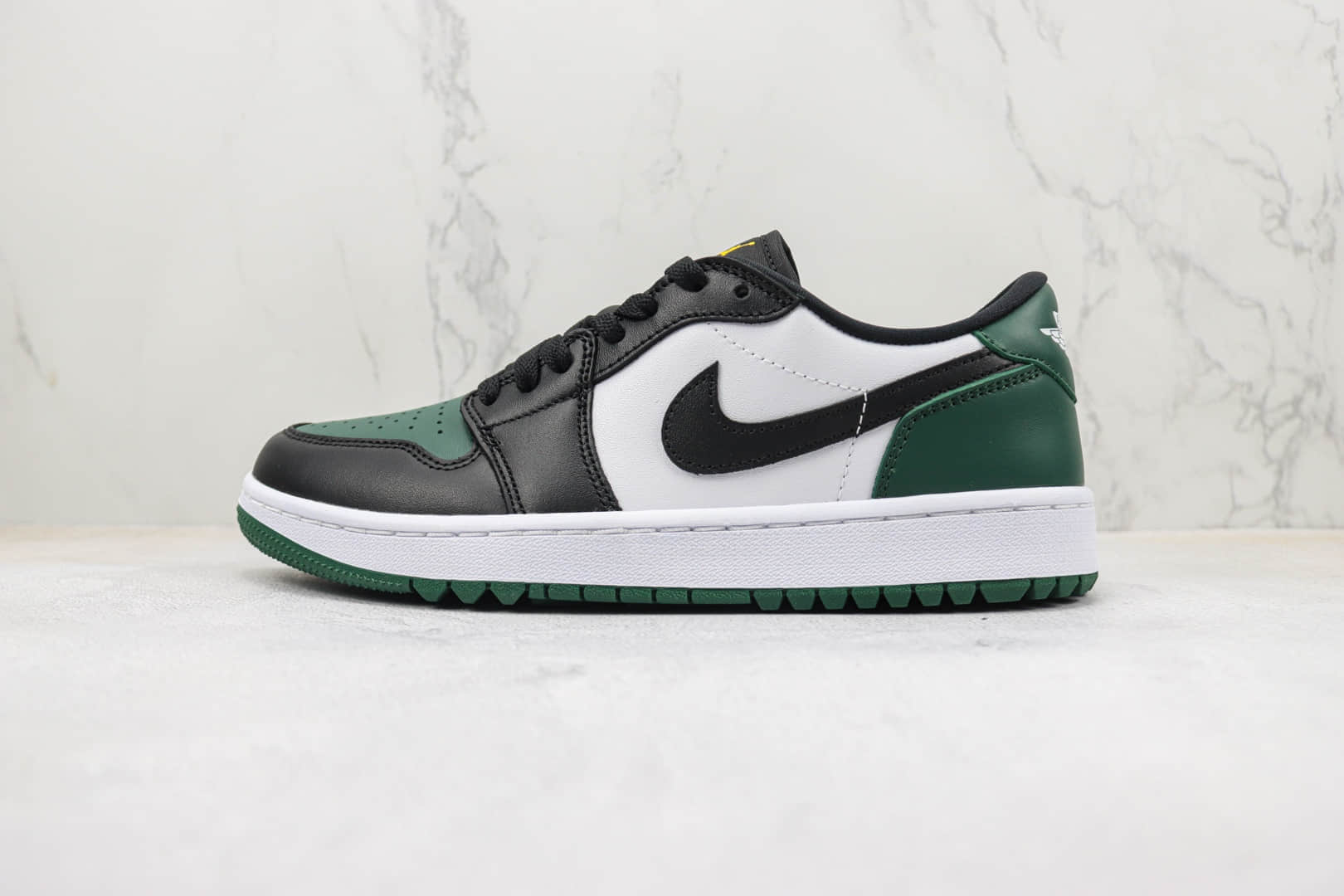 乔丹Air Jordan 1 Low纯原版本低帮A1J黑绿脚趾板鞋 莆田天花板AJ1系列 (ID:96064) - 图片1