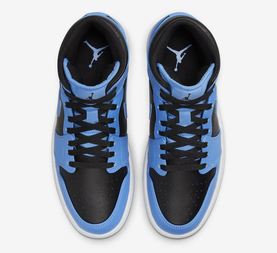 全新“大学蓝”AJ1 Mid 官图释出！近期登场！ 货号：DQ8426-401