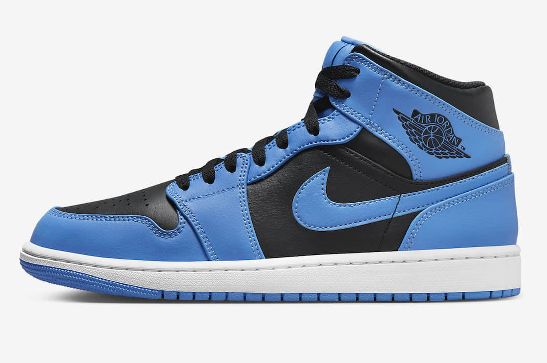全新“大学蓝”AJ1 Mid 官图释出！近期登场！ 货号：DQ8426-401