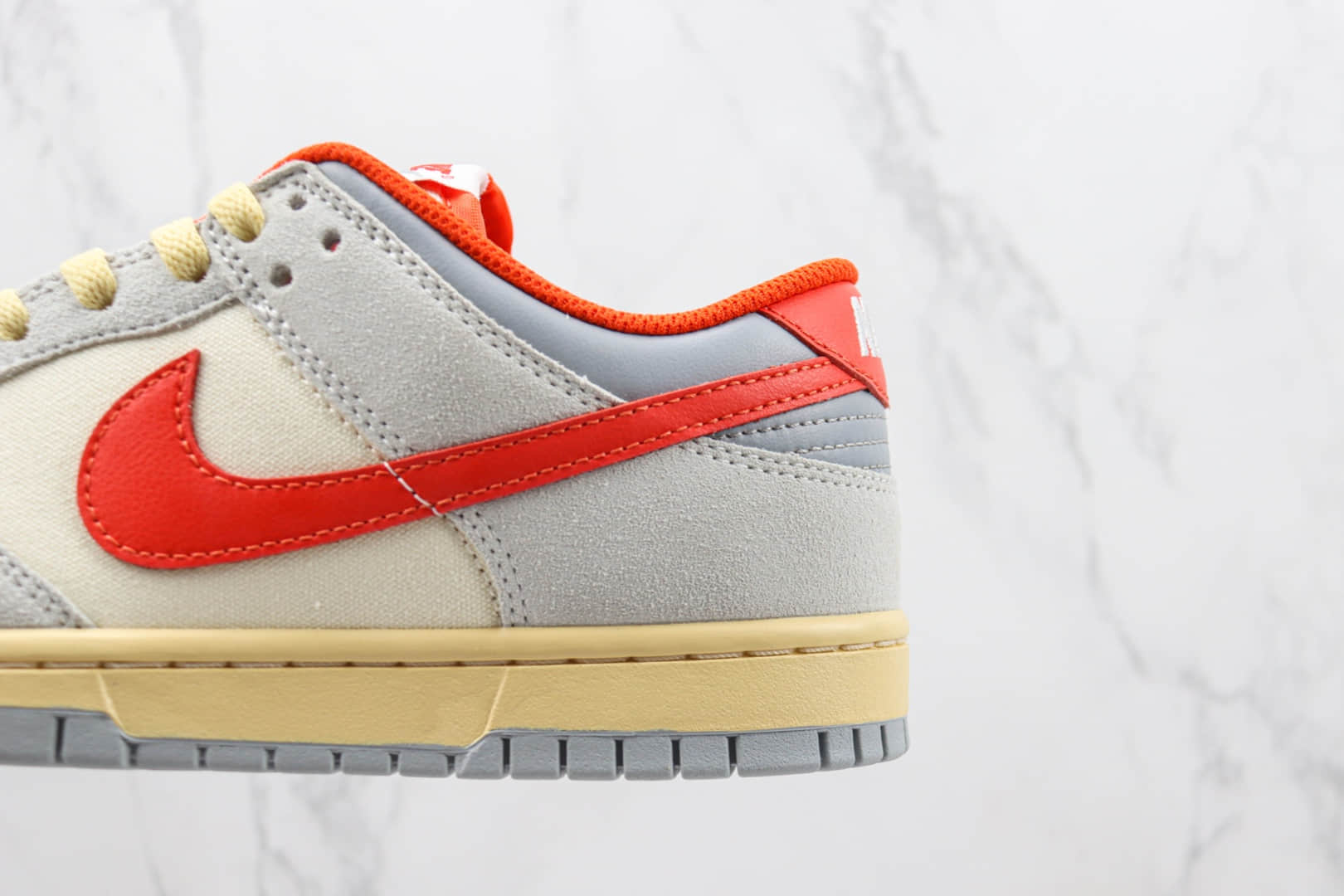 耐克Nike SB Dunk Low纯原版本低帮SB Dunk灰白橙色板鞋 莆田天花板Dunk系列 货号:FJ5429-133
