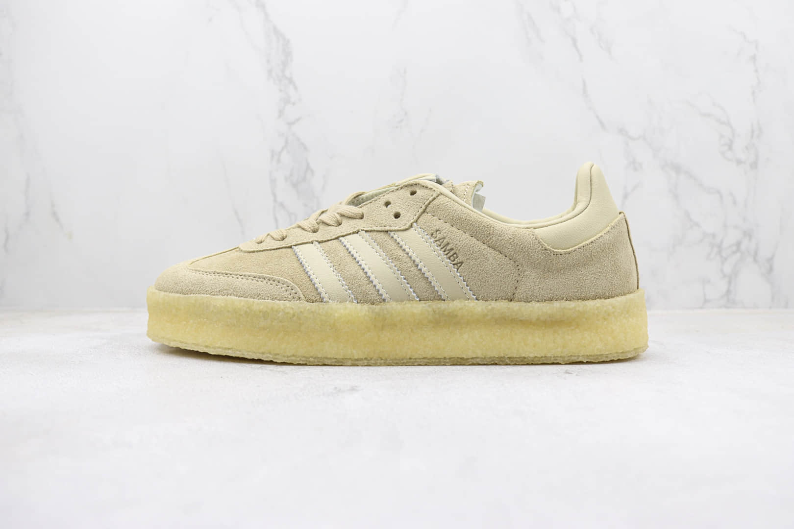 阿迪达斯Kith x Clarks x adidas Originals 8th Street Samba纯原版本桑巴沙漠黄德训鞋 莆田阿迪达斯货源 (ID:96906) - 图片1
