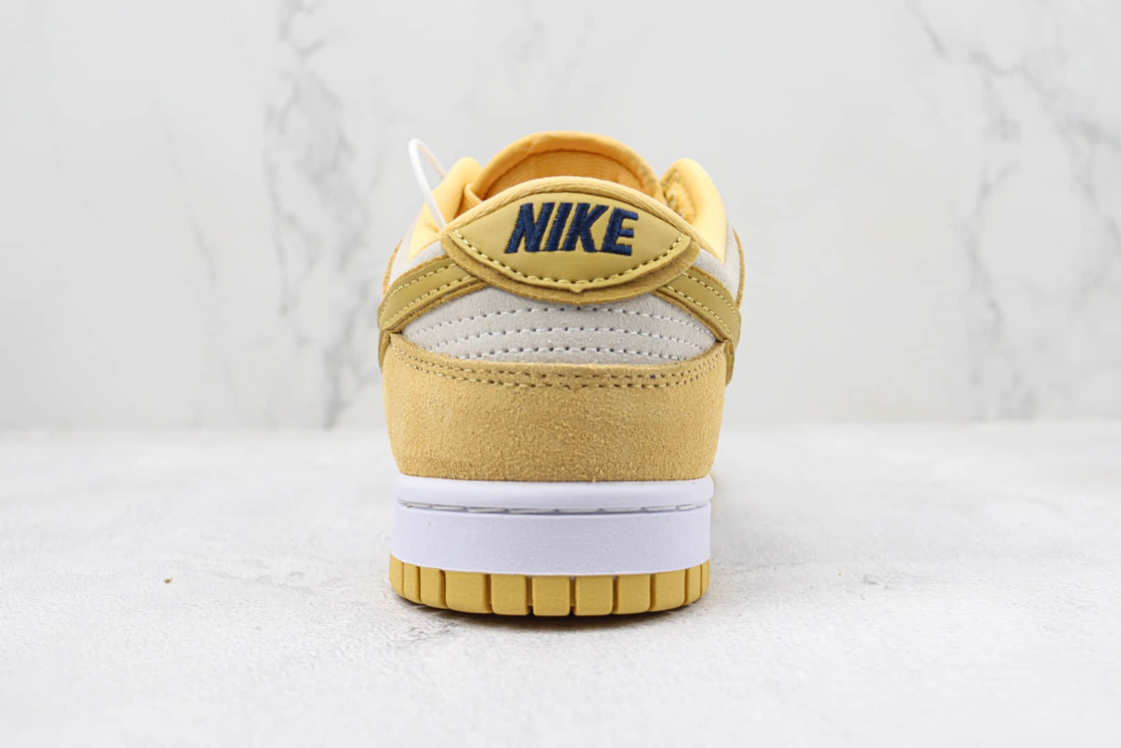 耐克Nike Dunk Low纯原版本低帮Dunk白黄芝士布丁板鞋 莆田天花板Dunk系列 货号:DV7411-200