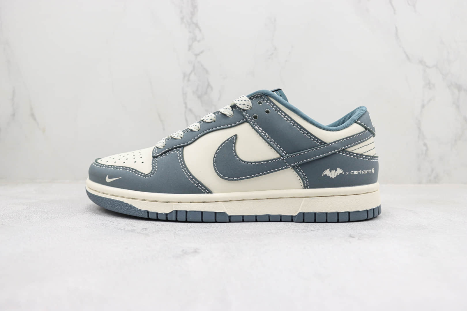 耐克Nike Dunk Low纯原版本漫威联名低帮Dunk灰白蝙蝠侠板鞋 莆田天花板Dunk系列 (ID:97148) - 图片1