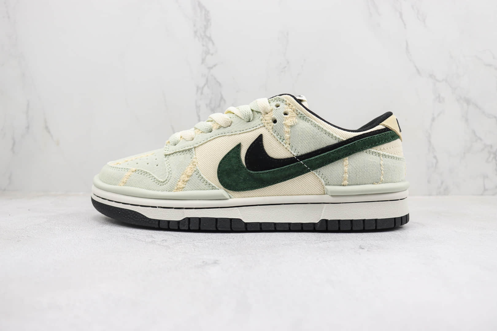 耐克Nike SB Dunk Low纯原版本大友克洋低帮SB Dunk水洗做旧牛仔板鞋 莆田耐克货源 货号:DZ2794-166