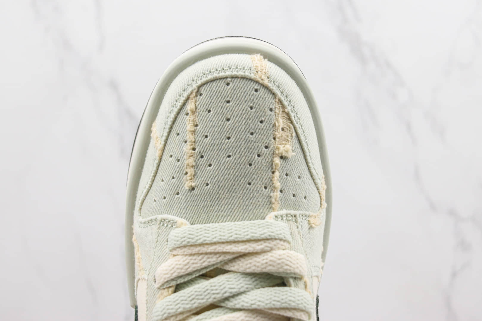 耐克Nike SB Dunk Low纯原版本大友克洋低帮SB Dunk水洗做旧牛仔板鞋 莆田耐克货源 货号:DZ2794-166