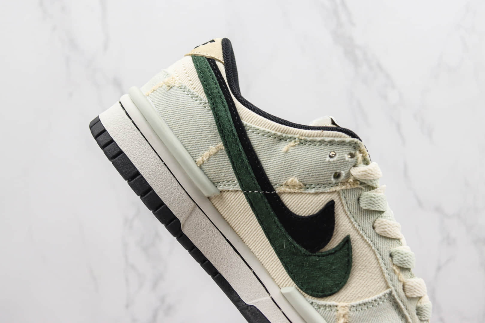 耐克Nike SB Dunk Low纯原版本大友克洋低帮SB Dunk水洗做旧牛仔板鞋 莆田耐克货源 货号:DZ2794-166