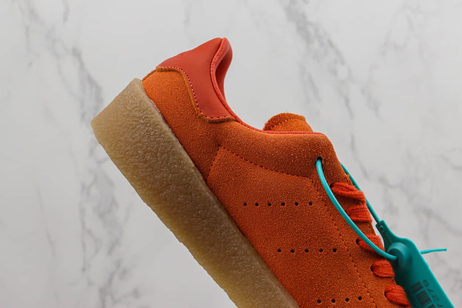 阿迪达斯adidas originals Stan Smith纯原版本史密斯橙色生胶板鞋 莆田复刻阿迪达斯 货号:FZ6445