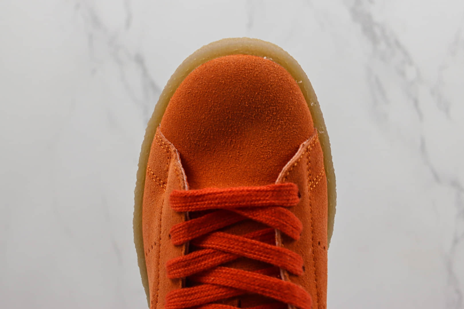 阿迪达斯adidas originals Stan Smith纯原版本史密斯橙色生胶板鞋 莆田复刻阿迪达斯 货号:FZ6445