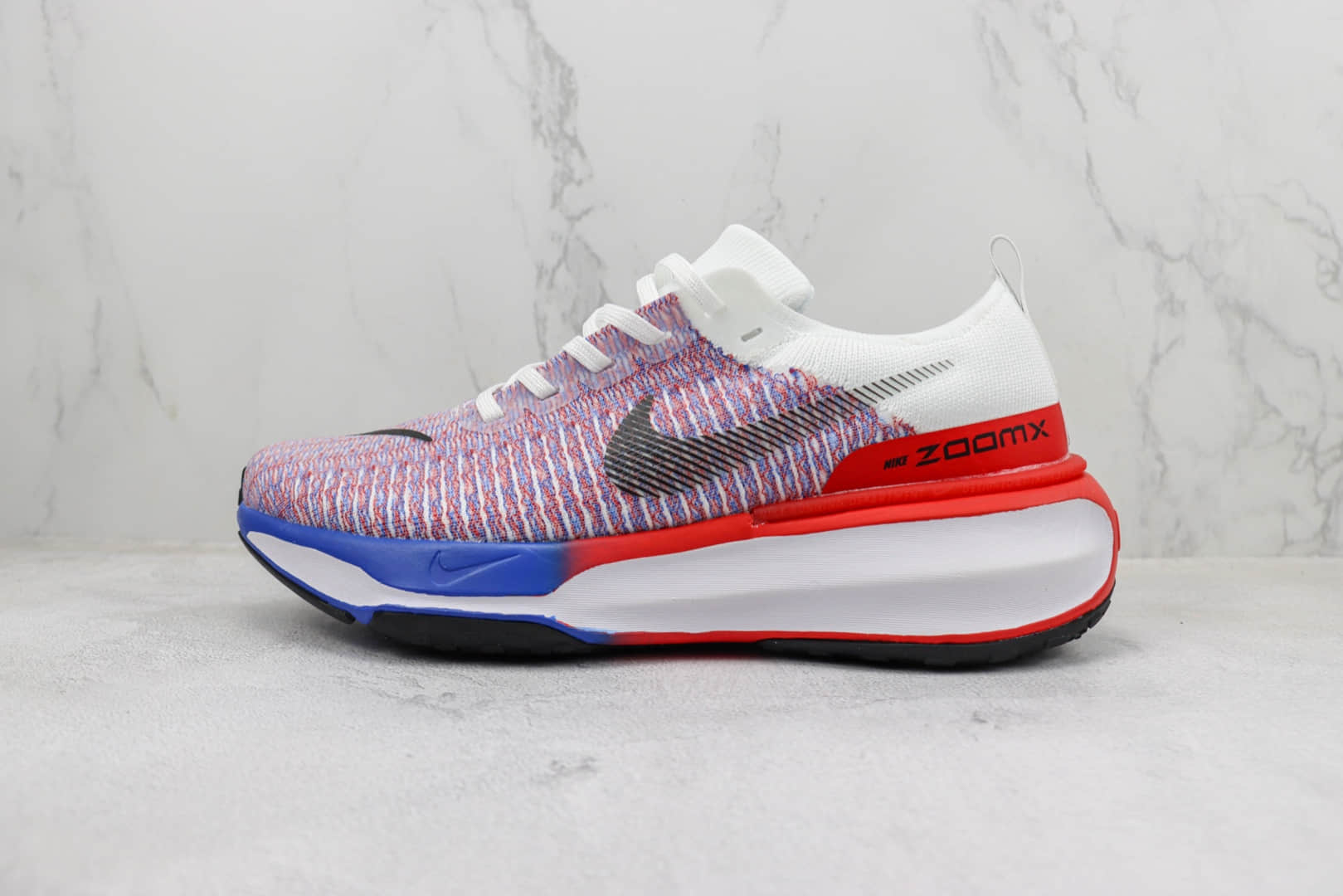 耐克Nike Zoom X Invincible Run Fk 3纯原版本马拉松针织白红蓝跑鞋 莆田复刻耐克 (ID:97590) - 图片1