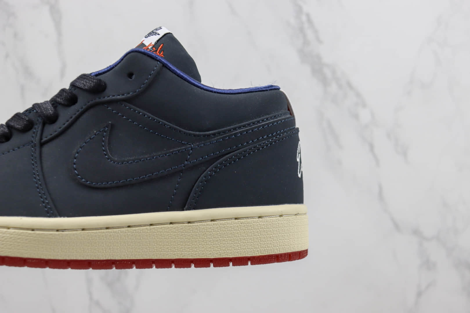乔丹Eastside Golf x Air Jordan 1 Low纯原版本低帮AJ1高尔夫墨蓝色板鞋 莆田天花板AF1系列 货号:DV1759-448