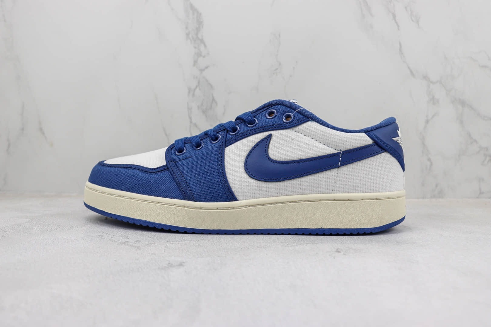 乔丹Air Jordan 1 KO Low纯原版本低帮AJ1KO肯塔基白蓝色板鞋 莆田天花板AJ1系列 (ID:97839) - 图片1
