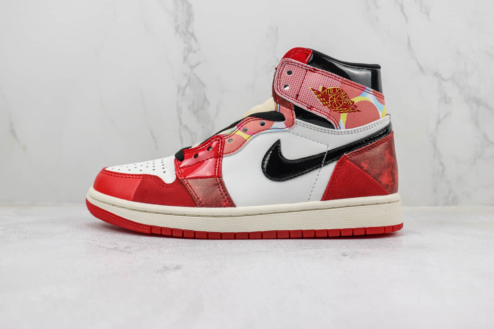 乔丹Air Jordan 1 High纯原版本高帮AJ1蜘蛛侠2.0篮球鞋 莆田复刻AJ (ID:97887) - 图片1