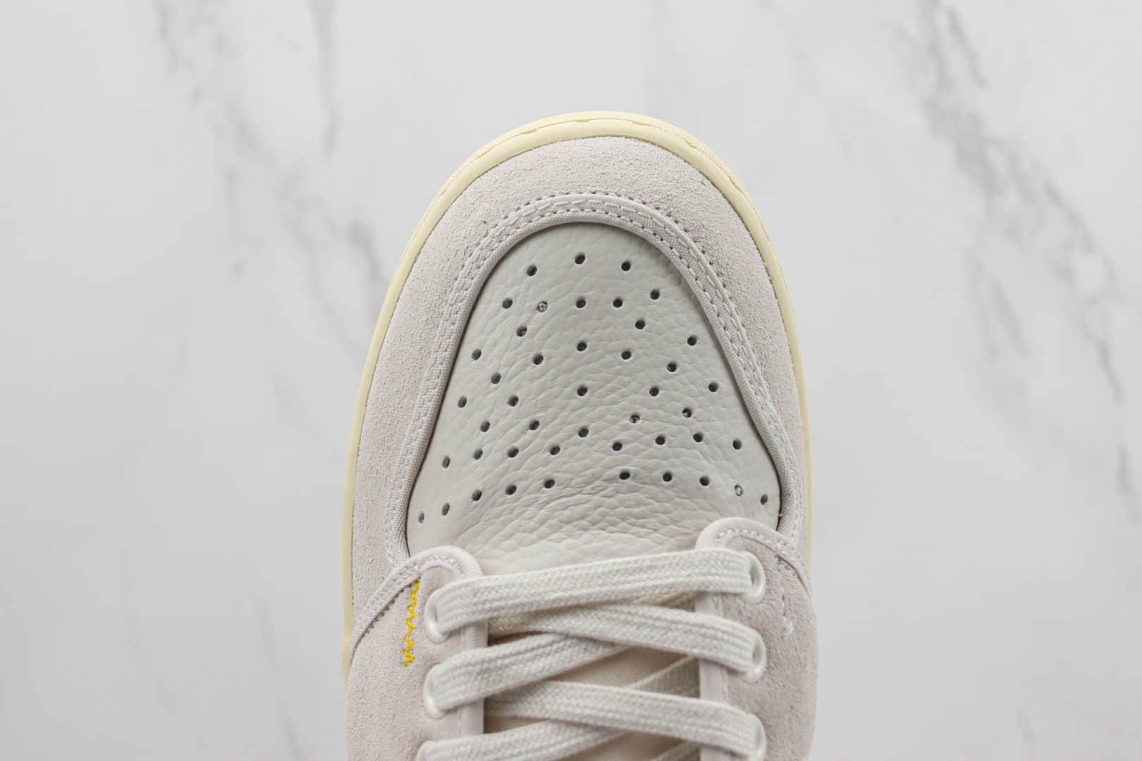 乔丹Union x Jordan 1 KO “Sail”纯原版本UN联名AJ1白灰蓝板鞋 莆田天花板AJ1系列 货号:DZ4864-100