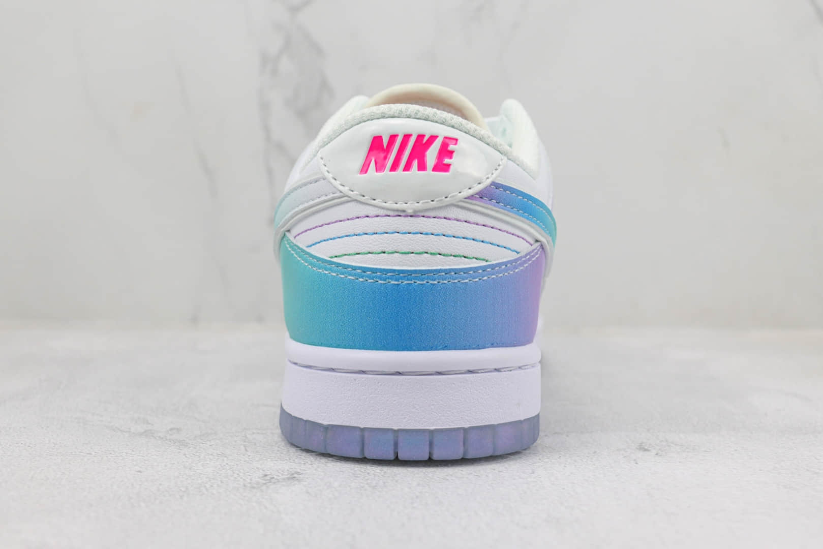 耐克Nike Dunk Low纯原版本低帮Dunk白蓝紫渐变板鞋 莆田天花板Dunk系列 货号:FJ7743-194