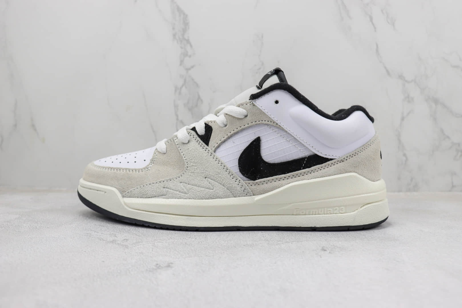 乔丹Air Jordan Stadium 90纯原版本AJ90白黑篮球鞋 莆田AJ货源 (ID:98097) - 图片1