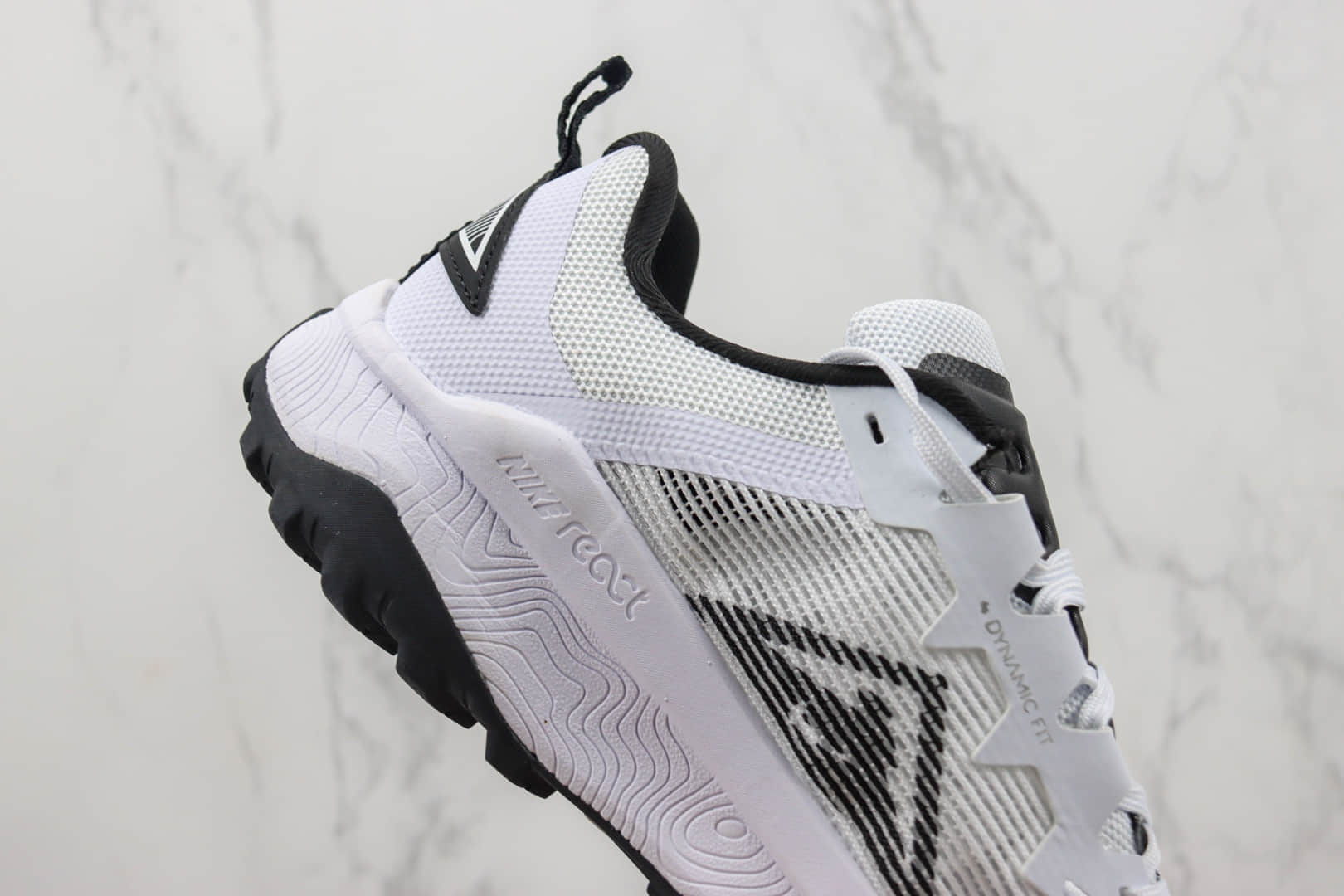 耐克Nike Wildhorse 8 Trail纯原版本野马8代白黑色越野跑鞋 莆田耐克货源 货号:DR2689-003