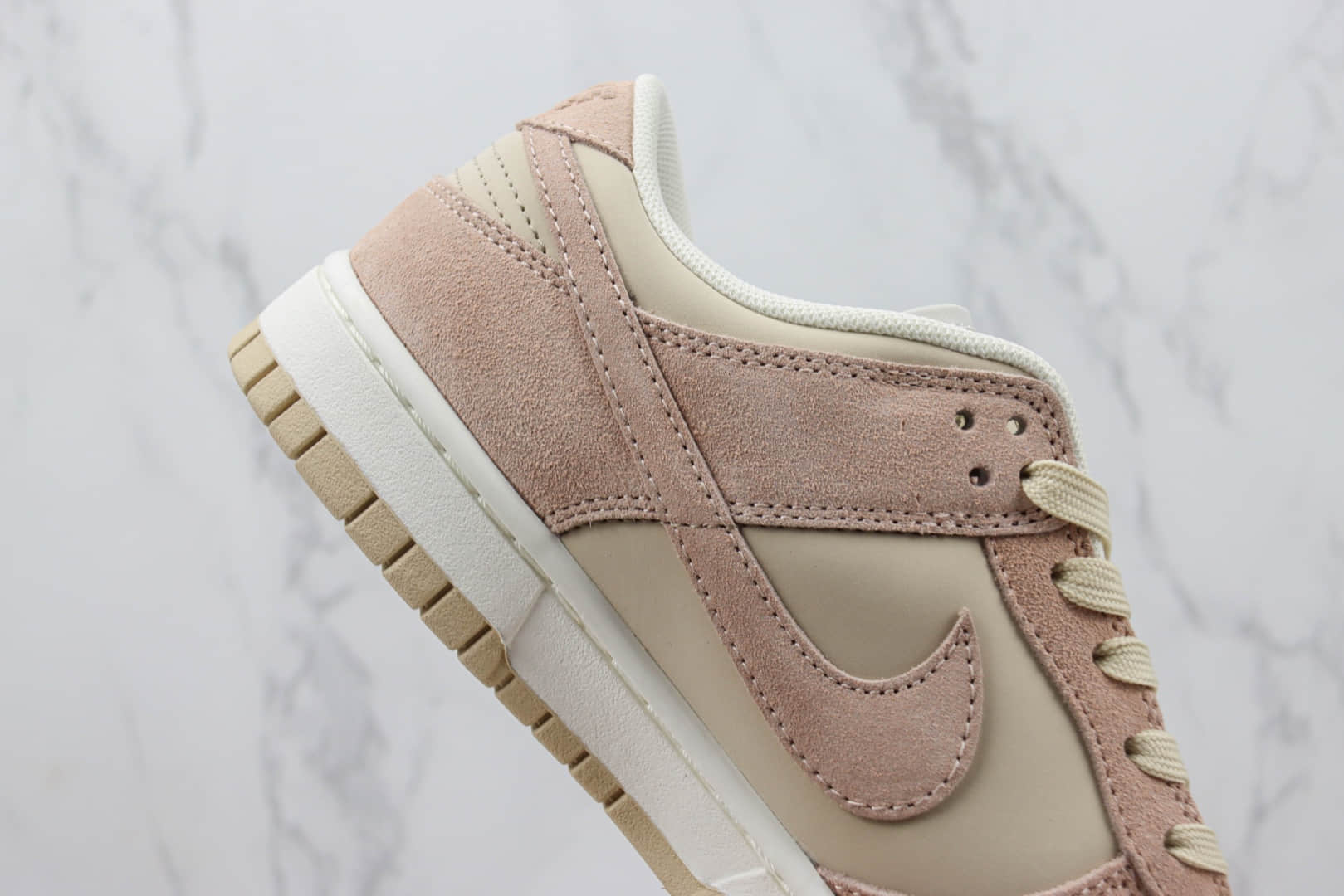 耐克Nike SB Dunk Low纯原版本低帮SB Dunk浅棕色板鞋 莆田天花板Dunk系列 货号:FD0873-126