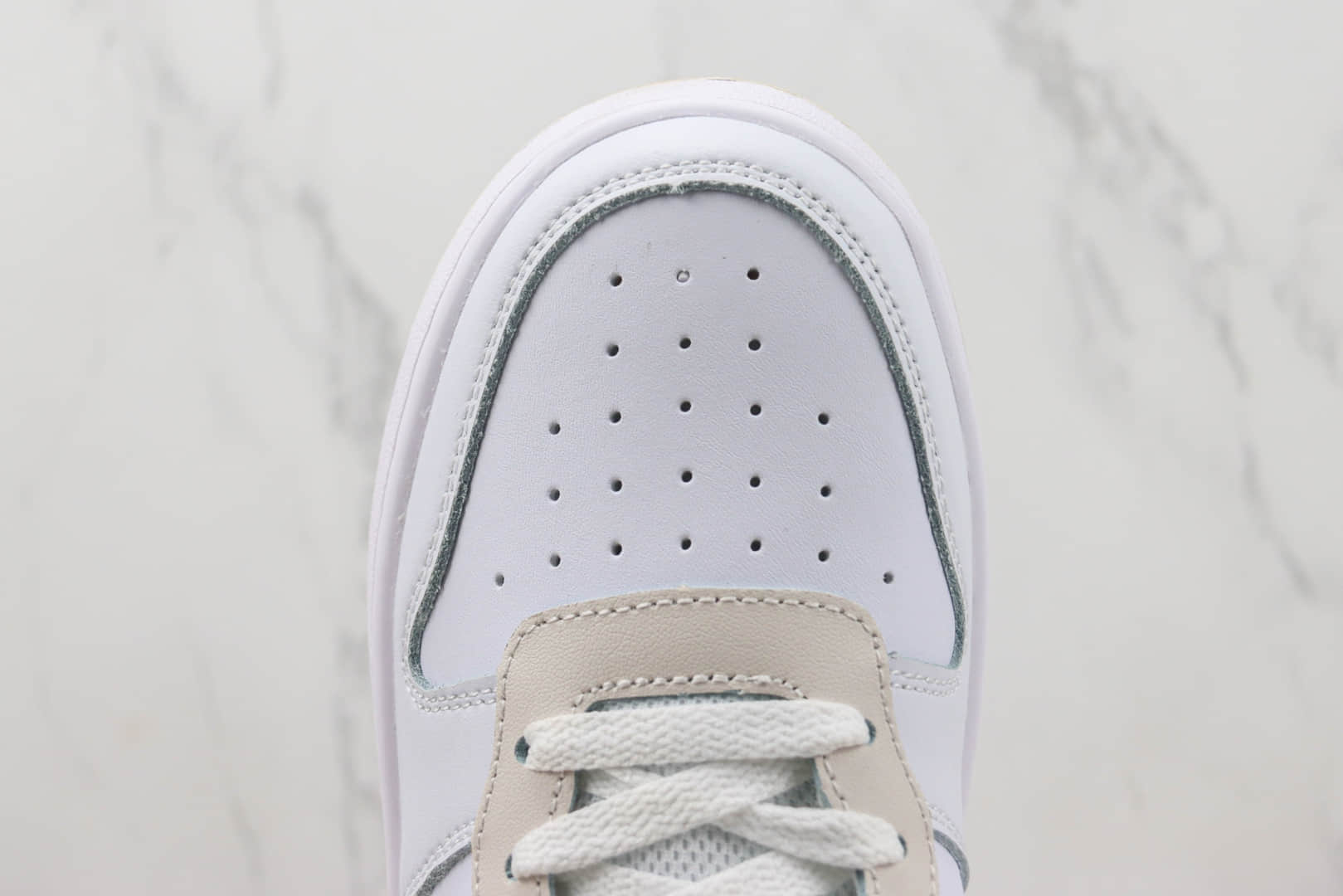 耐克Nike Court Borough Low 2纯原版本白色黄蓝渐变勾板鞋 莆田复刻耐克 货号:FJ7692-191