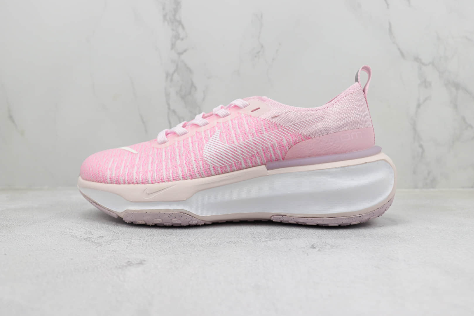 耐克Nike Zoom X Invincible Run Fk 3纯原版本粉色针织马拉松跑鞋 莆田耐克货源 (ID:98651) - 图片1