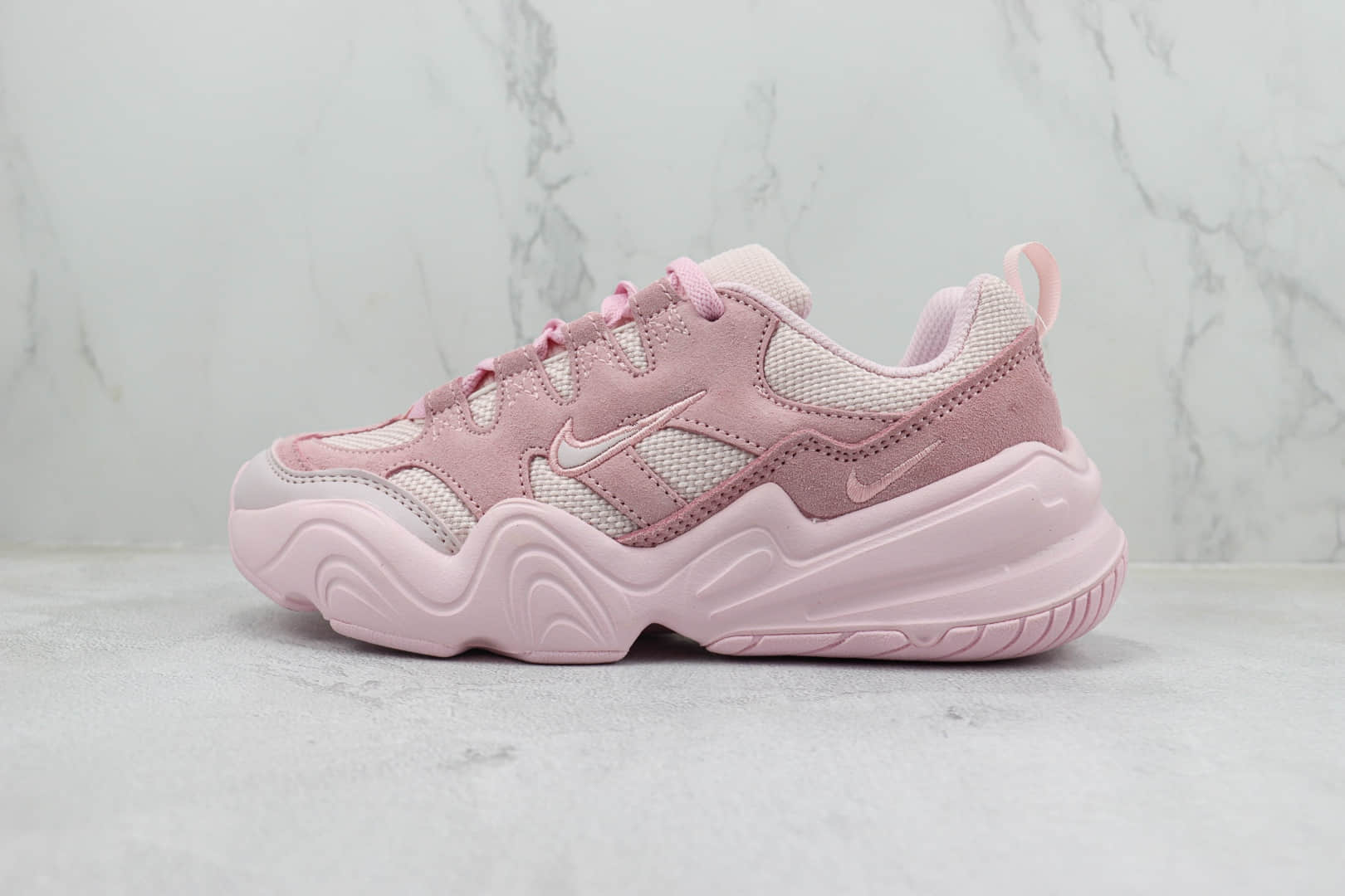 耐克Nike Court Lite 2纯原版本粉色复古跑鞋 莆田复刻耐克 (ID:98771) - 图片1