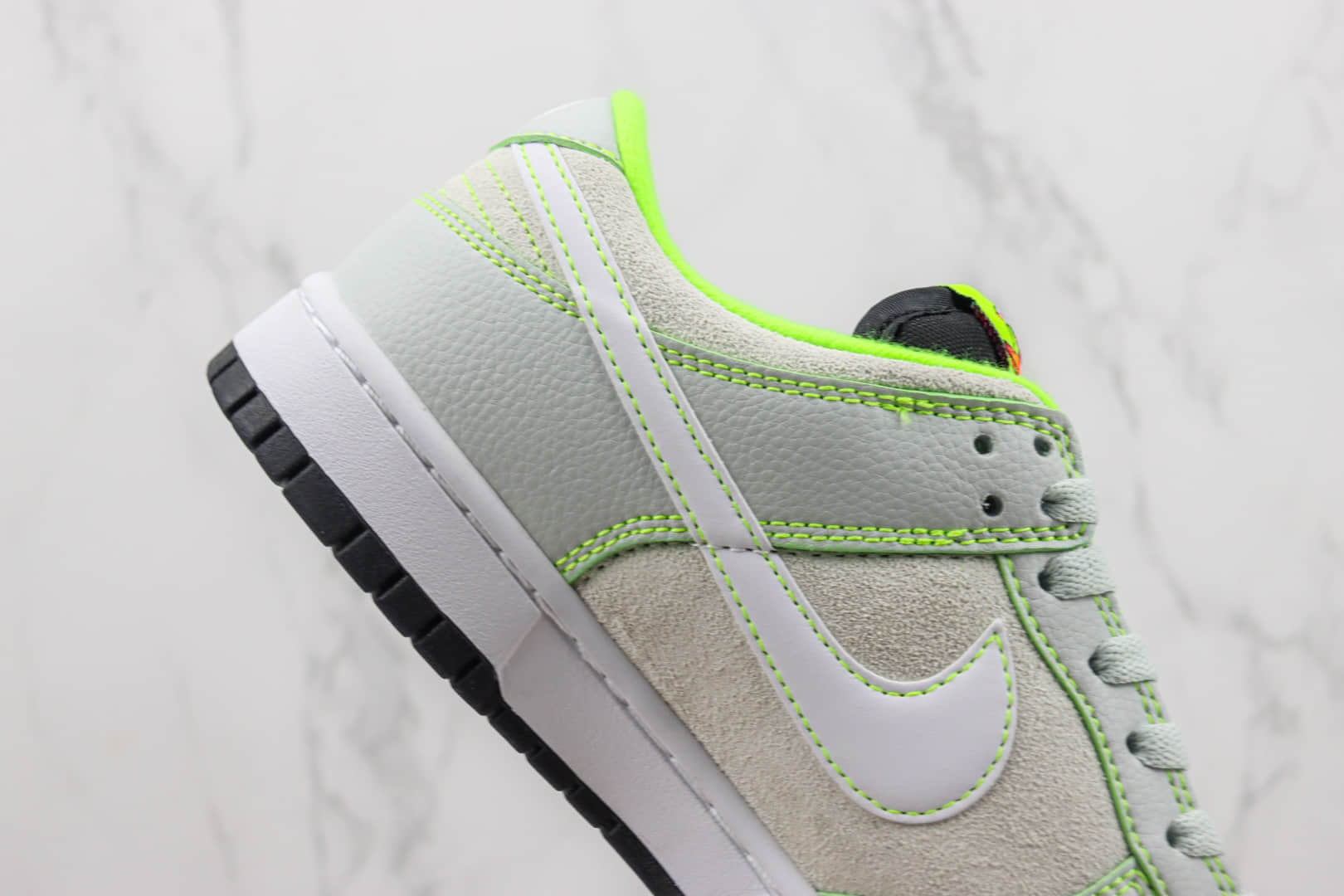 耐克Nike SB Dunk Low纯原版本低帮SB Dunk俄勒冈绿鸭子板鞋 莆田耐克工厂 货号:FQ7260-001