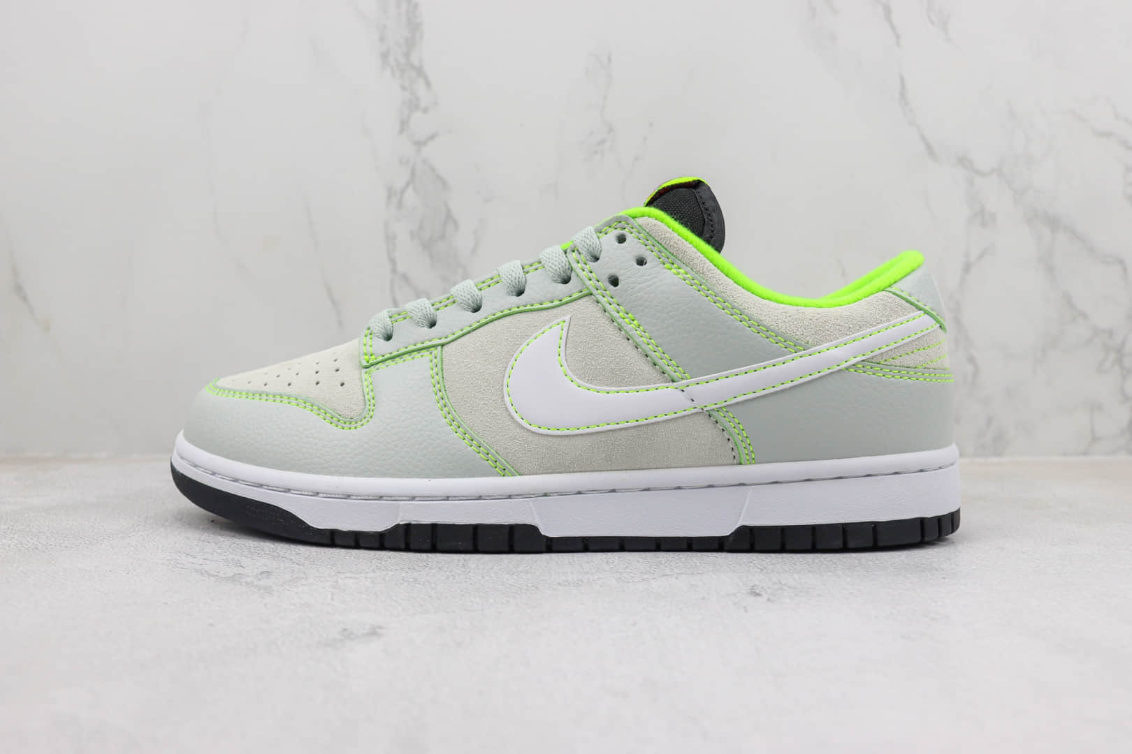 耐克Nike SB Dunk Low纯原版本低帮SB Dunk俄勒冈绿鸭子板鞋 莆田耐克工厂 货号:FQ7260-001