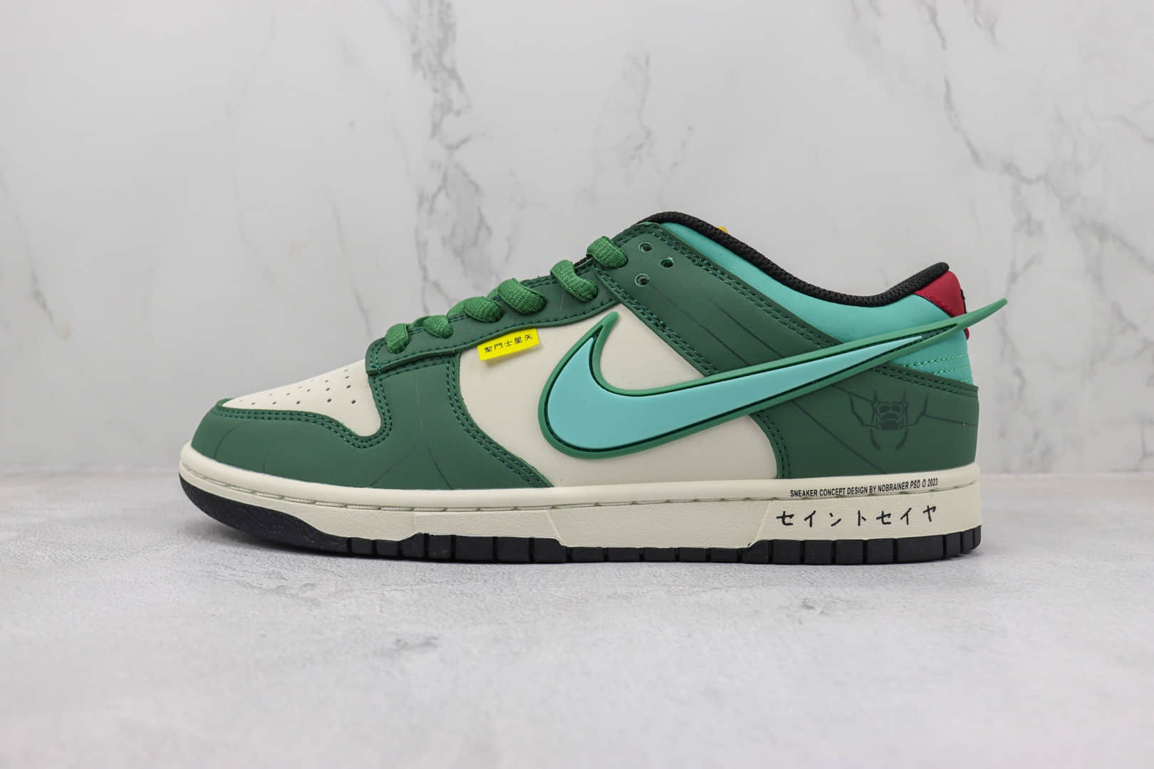 耐克Nike SB Dunk Low纯原版本低帮SB Dunk圣斗士星矢联名紫龙配色休闲板鞋 莆田耐克工厂 货号:ZD2356-156