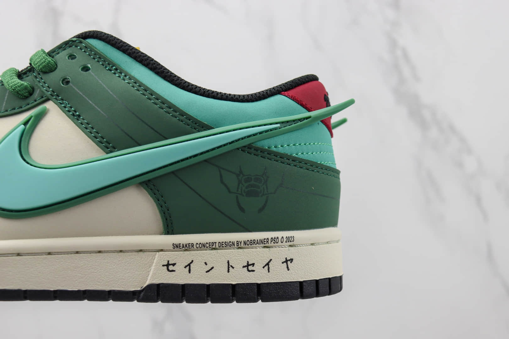 耐克Nike SB Dunk Low纯原版本低帮SB Dunk圣斗士星矢联名紫龙配色休闲板鞋 莆田耐克工厂 货号:ZD2356-156