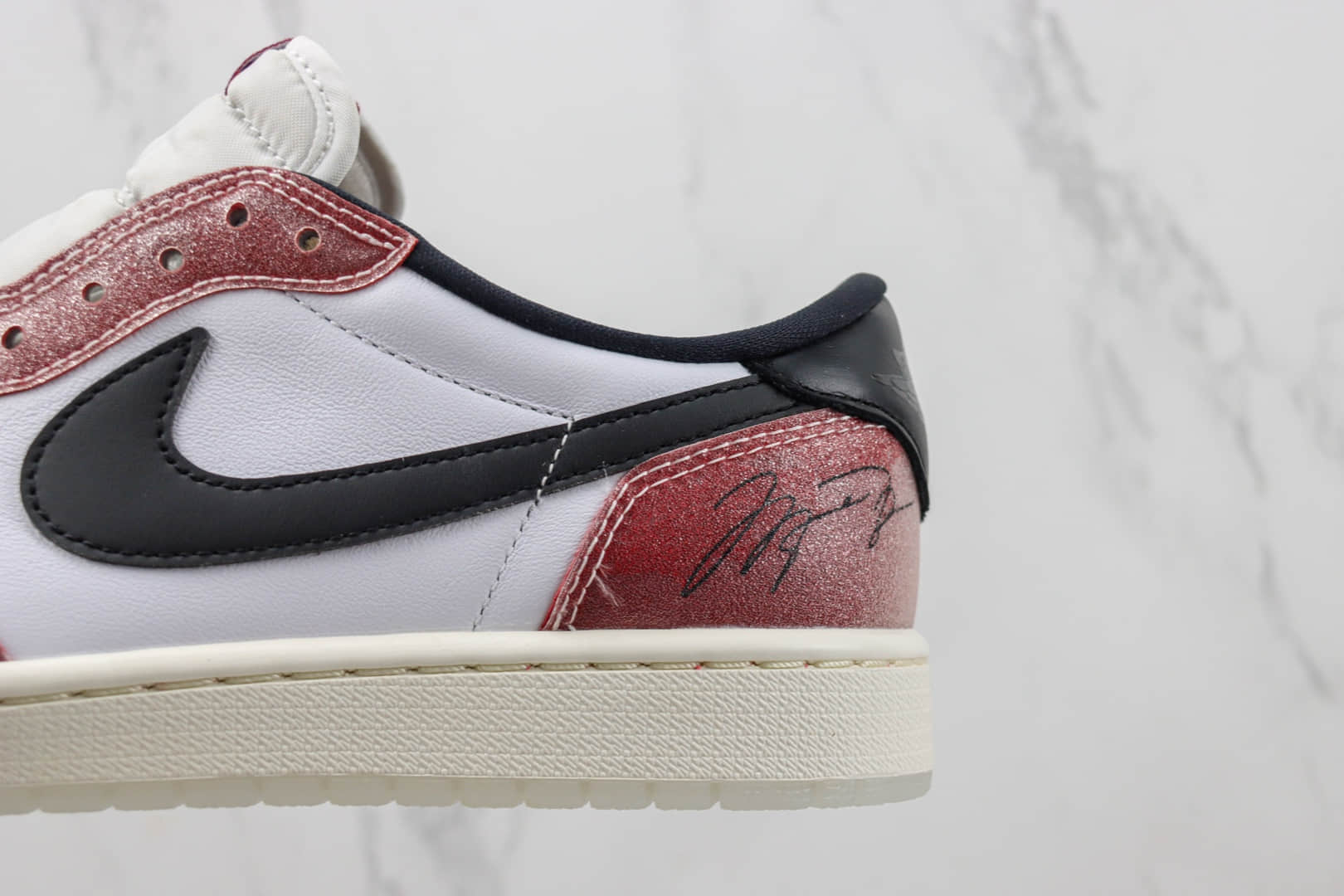 乔丹Trophy Room x Air Jordan 1 Low OG纯原版本低帮AJ1芝加哥乔丹之子篮球鞋 莆田AJ货源 货号:FN0432-017