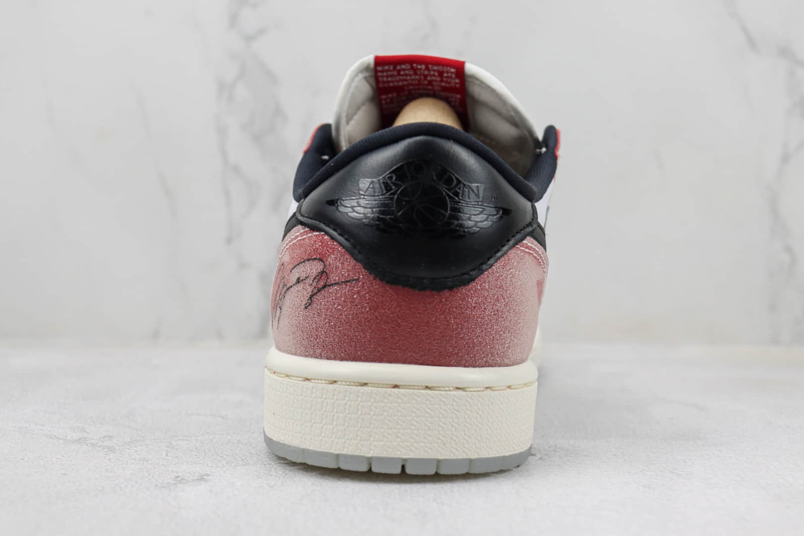 乔丹Trophy Room x Air Jordan 1 Low OG纯原版本低帮AJ1芝加哥乔丹之子篮球鞋 莆田AJ货源 货号:FN0432-017