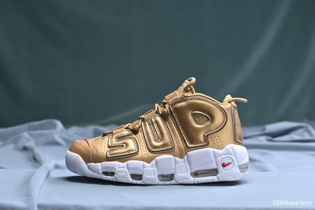 耐克Nike Air More Uptempo皮蓬经典高街百搭篮球鞋系列联名款真标原盒顶级小潘气垫头层牛巴革鞋面 (ID:9940) - 图片1