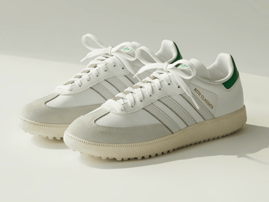 简约百搭小白鞋！KITH x 三叶草新联名即将发售！