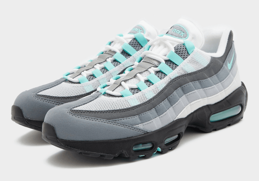 灰白渐变！复古跑鞋Air Max 95新配色实物曝光！ (ID:99774) - 图片1