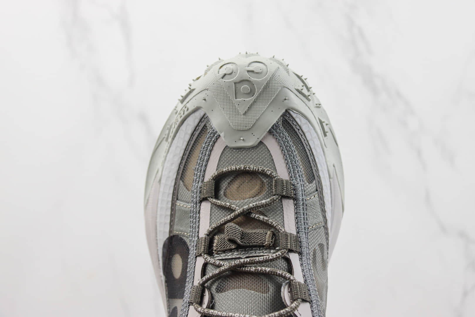 耐克Nike ACG Mountain Fly 2 Low纯原版本山脉2代浅灰色户外登山越野跑鞋 莆田复刻鞋货源 货号:DV7903-003