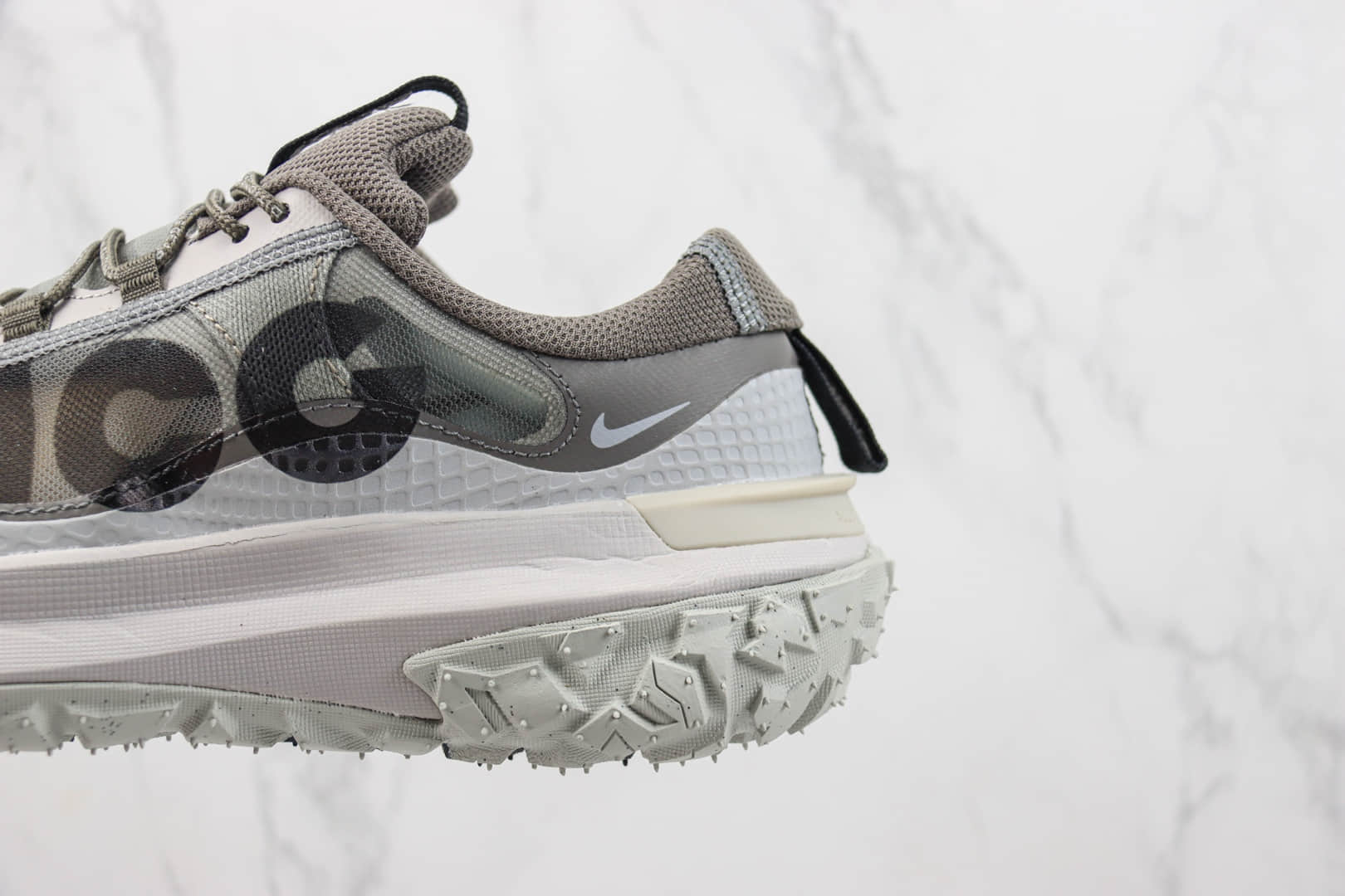 耐克Nike ACG Mountain Fly 2 Low纯原版本山脉2代浅灰色户外登山越野跑鞋 莆田复刻鞋货源 货号:DV7903-003