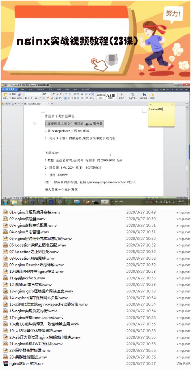 nginx实战视频教程(23课) - 图片1