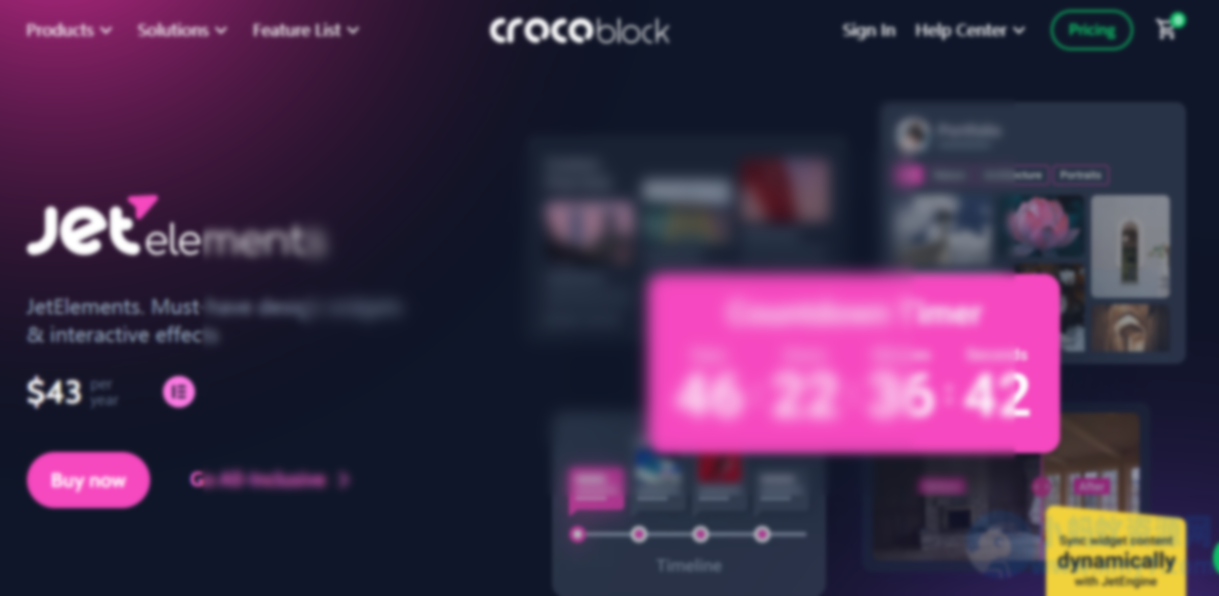 WordPress插件–Elementor扩展组件JetElements v2.8.1.1 破解版 - 图片1