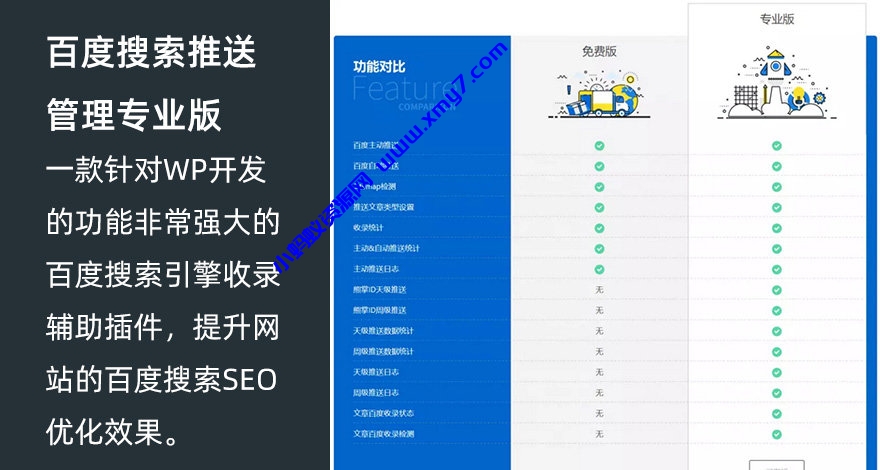 WordPress百度搜索推送管理插件专业版 - 图片1