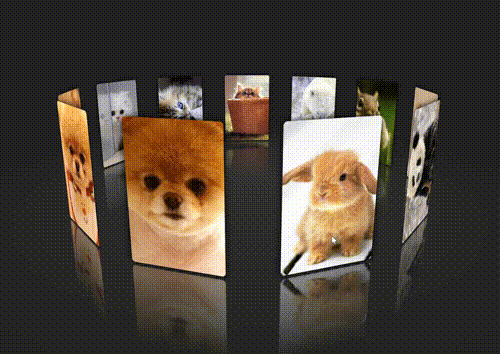 520表白html实现3D动态相册，换成女朋友照片 - 图片1