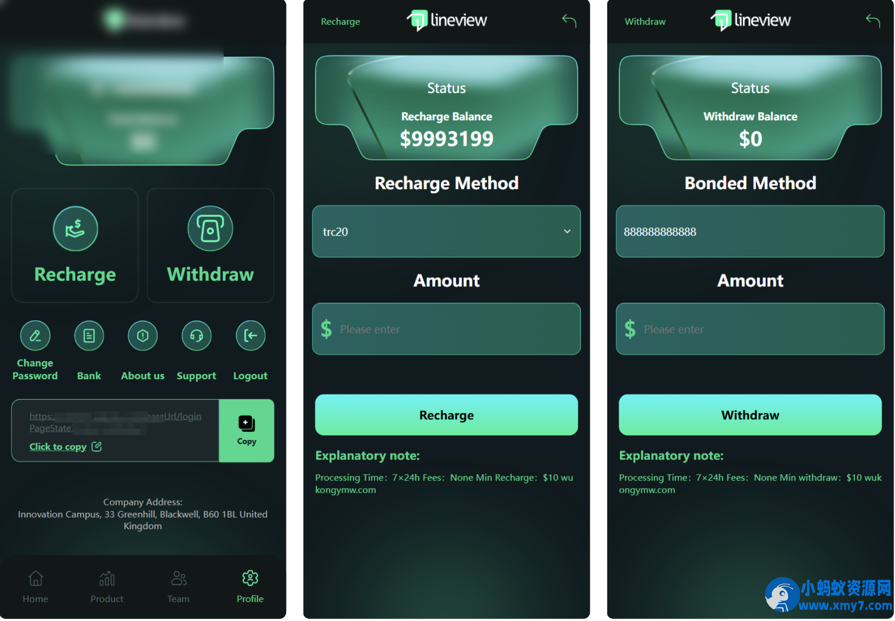 lineview海外汽车投资理财源码/前端html+后端PHP - 图片1