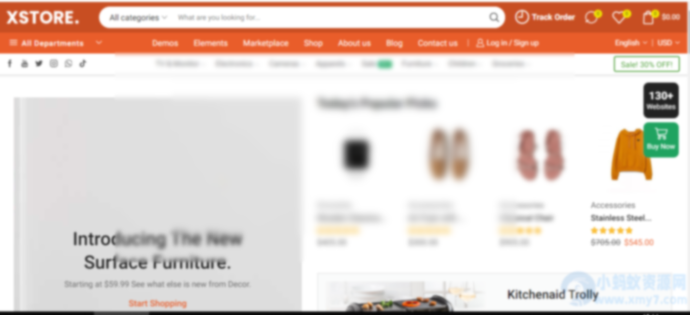 WordPress主题–Xstore v9.6.5 Woocommerce主题 破解版下载 - 图片1