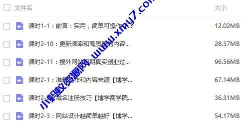 搜外网夫唯网站seo优化培训干货（24节视频课程） - 图片1