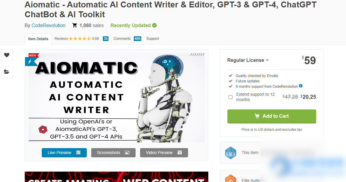 WordPress插件–Aiomatic v2.5.9 破解版 Ai内容自动生成 - 图片1