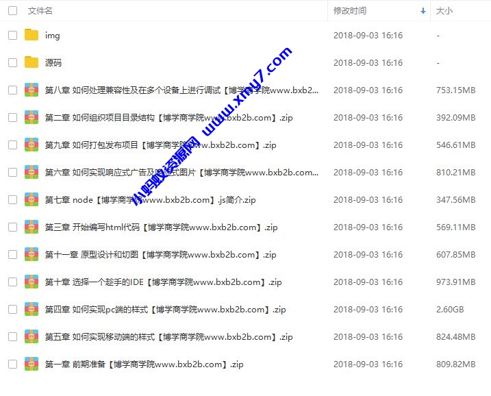 前端进阶：响应式开发与常用框架视频教程 - 图片1