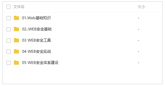 web安全工程师 白帽子黑客训练营全套视频教程 - 图片1
