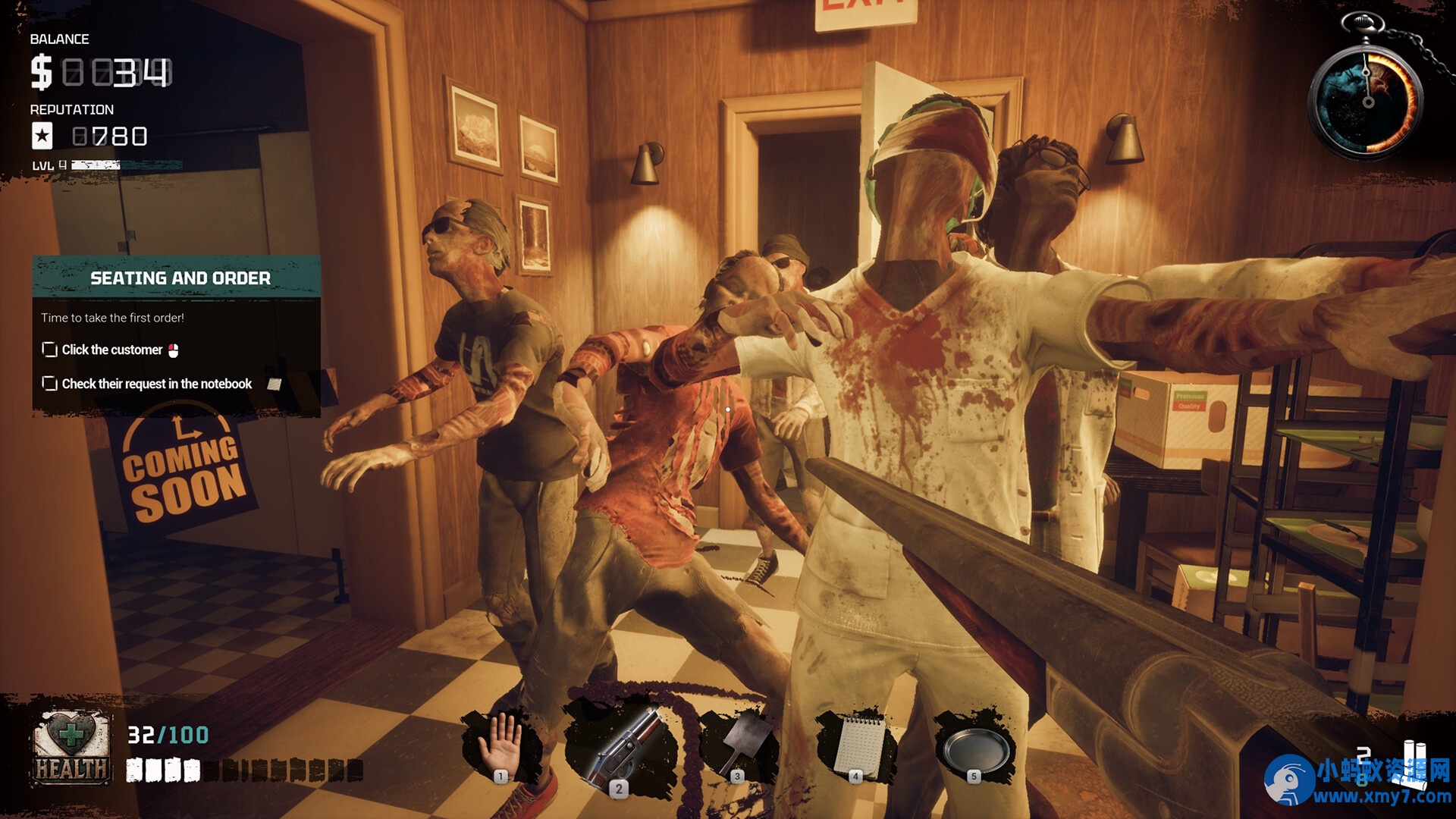 《僵尸餐馆模拟器》Build.21164432中文版 - 图片1