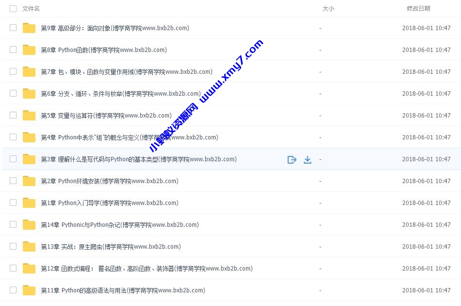 Python视频教程：Python3入门+进阶让你快速掌握Python3 - 图片1