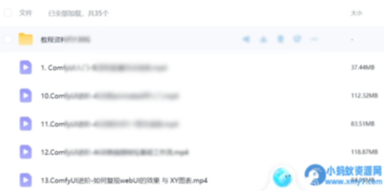 2026新版AI绘画系统课程电商案例comfyui基础入门到精通视频教程 - 图片1